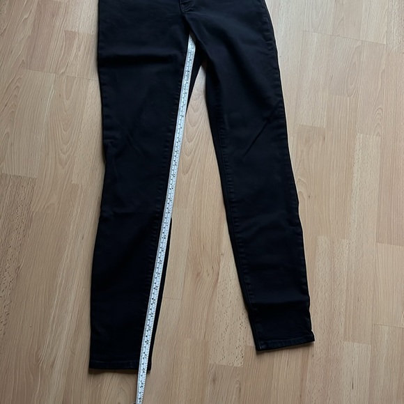 American Apparel High-Rise Skinny Jeans - Black - Picture 9 of 11